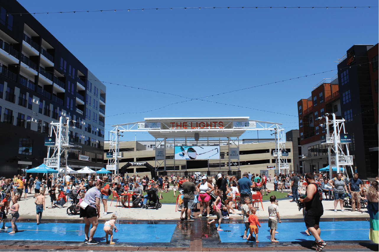 West Fargo Events, Essentia Health Plaza at The Lights